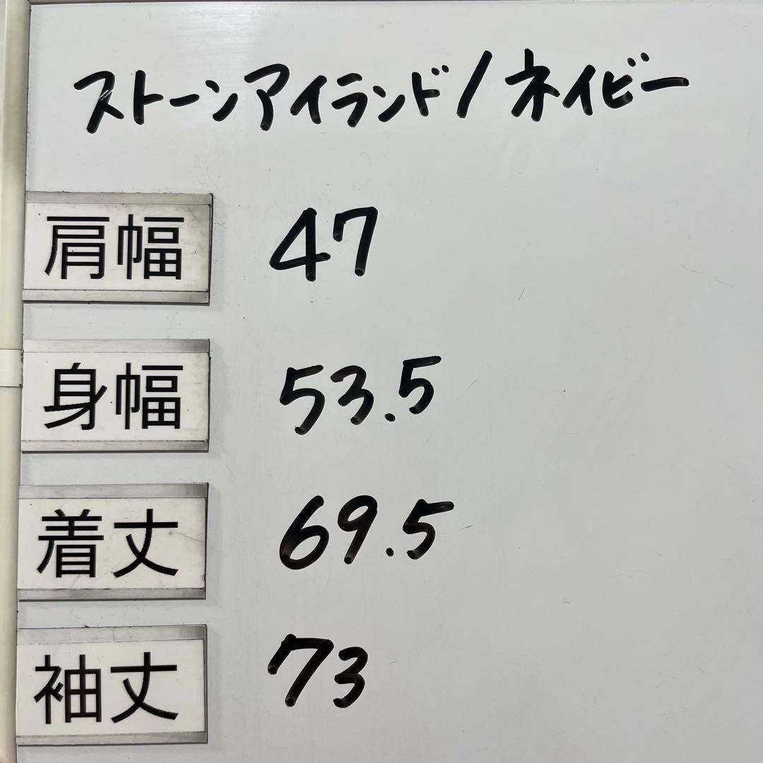 ストーンアイランド　長袖Tシャツ　ロンT ネイビー　L