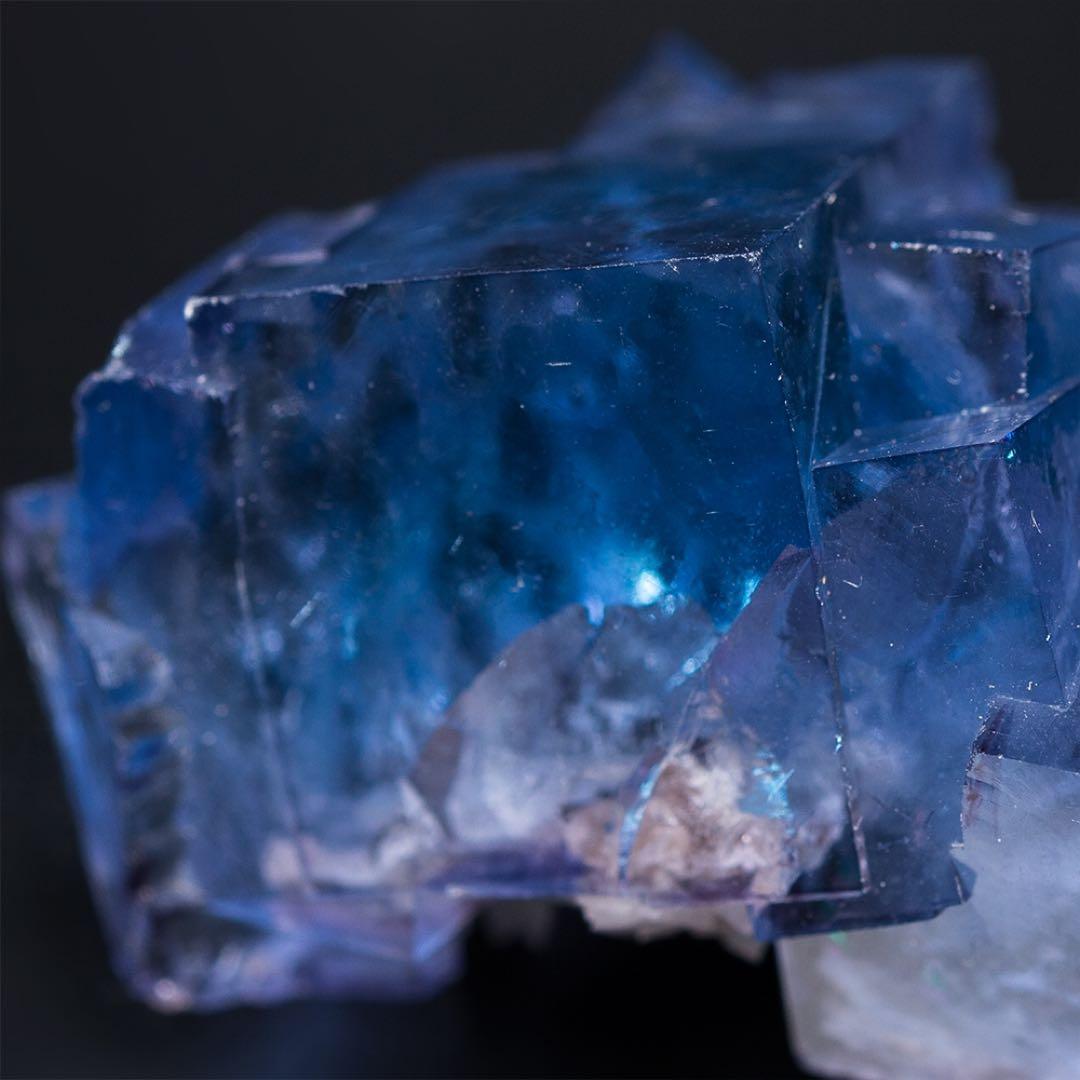 中国 ヤオガンシャン 1682 フローライト 天然石 原石 鉱物標本 鉱石 蛍石