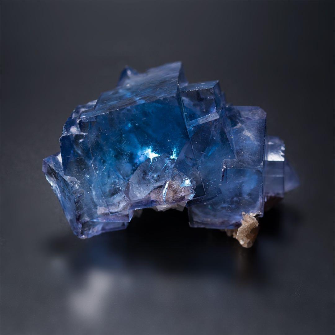 中国 ヤオガンシャン 1682 フローライト 天然石 原石 鉱物標本 鉱石 蛍石