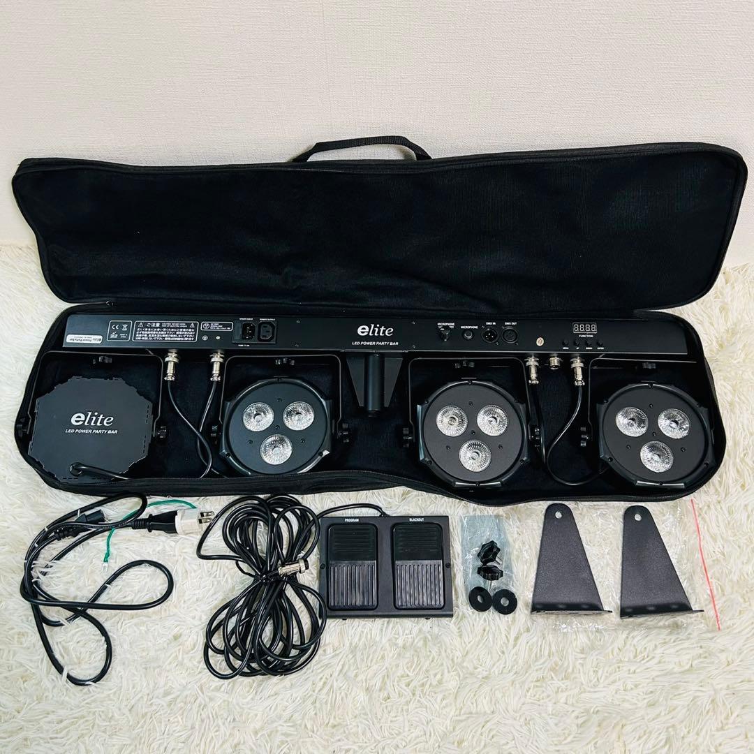美品！e-lite LED Power Party Bar 4灯セット