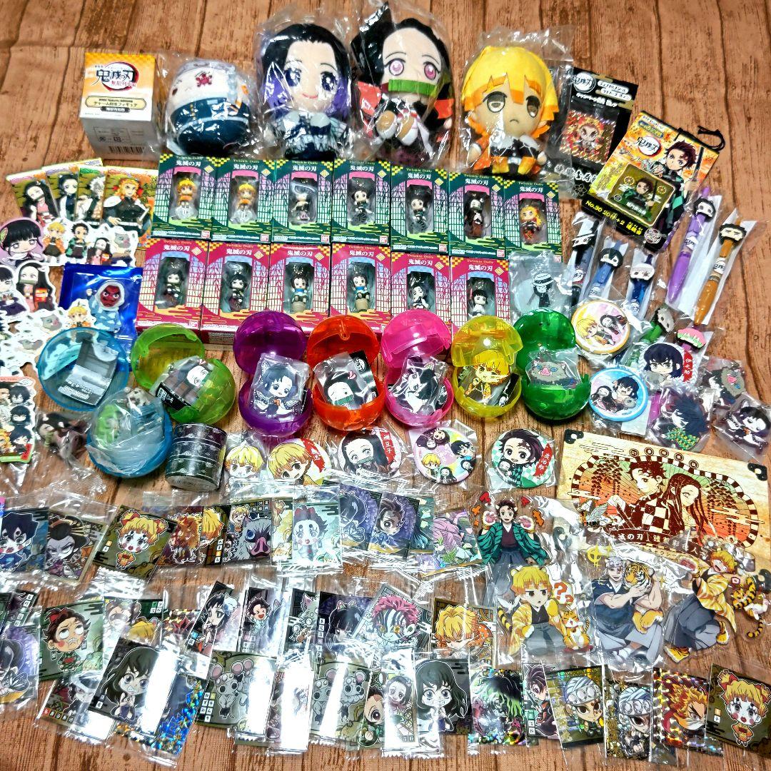 鬼滅の刃 80サイズ箱 アニメ おもちゃ キャラクター グッズ まとめ売りセット