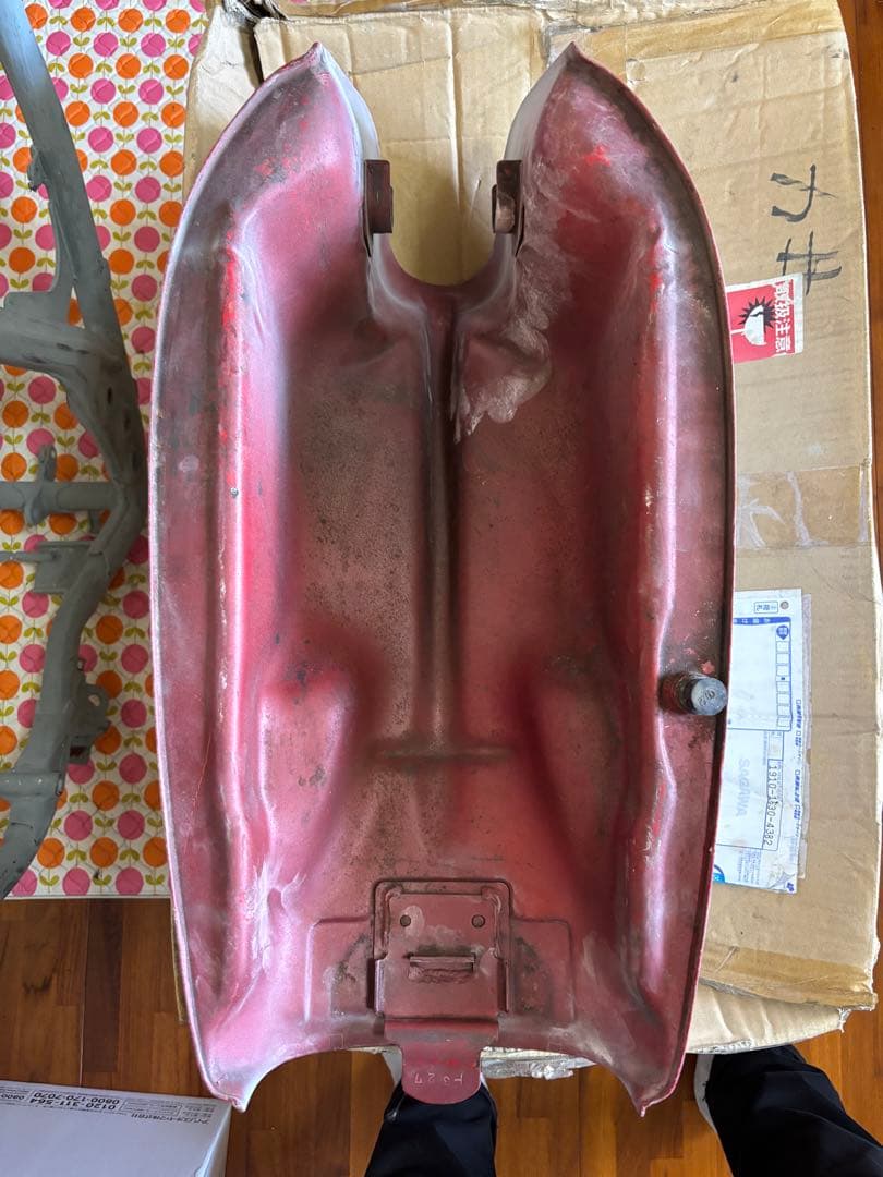 ヨンフォア　CB400フォア　タンク＆サイドカバー左右