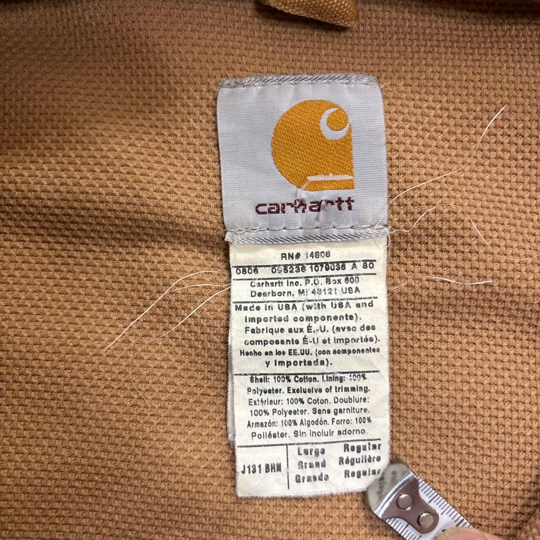 希少!USA製 カーハート ヴィンテージ アクティブジャケット⭐️サーマルゆるダボ