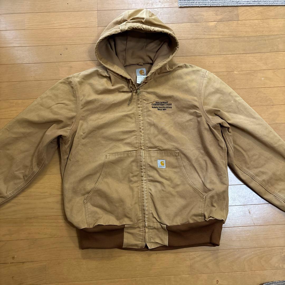 希少!USA製 カーハート ヴィンテージ アクティブジャケット⭐️サーマルゆるダボ