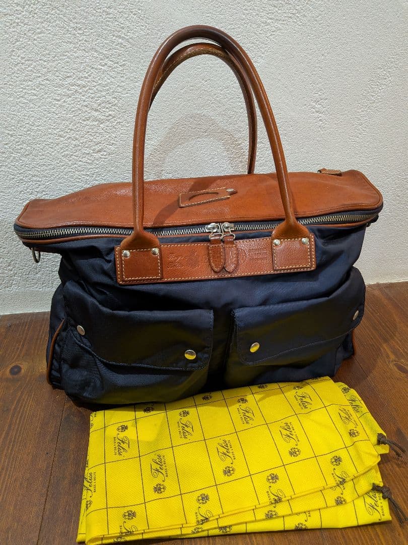 Felisi トートバック1713/DS+NK SORRISOブラウン