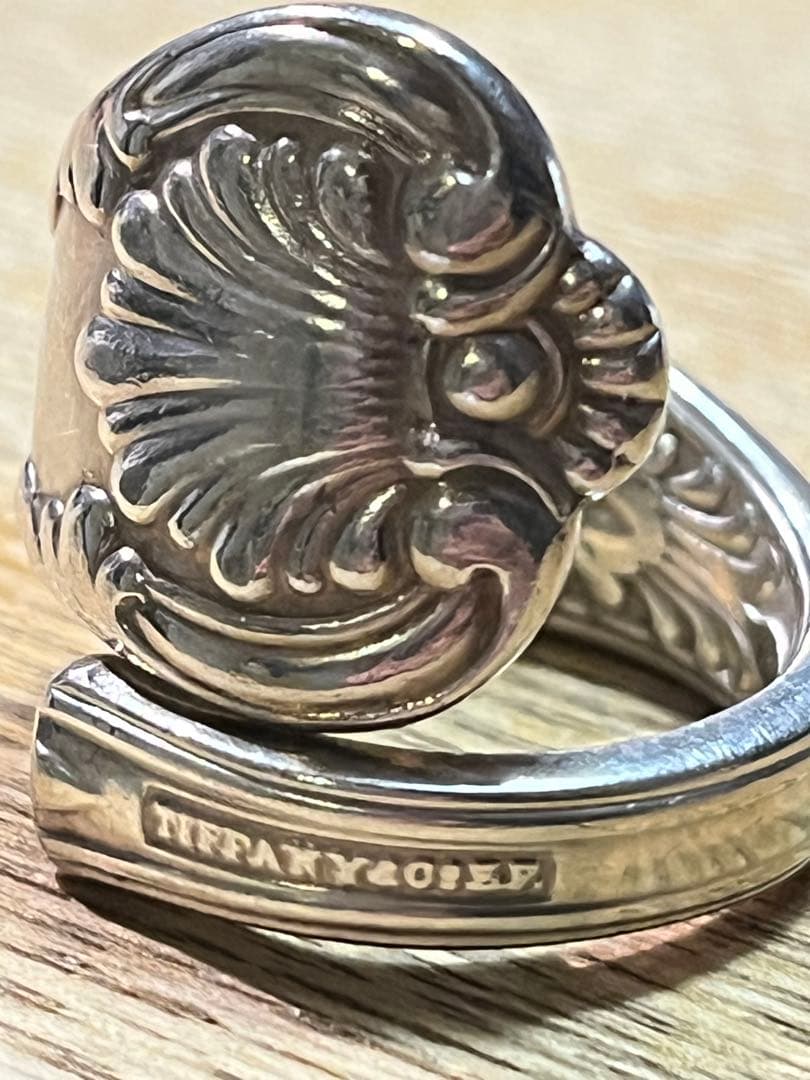 TIFFANY&Co. ティファニー　スプーンリング　指輪　21号