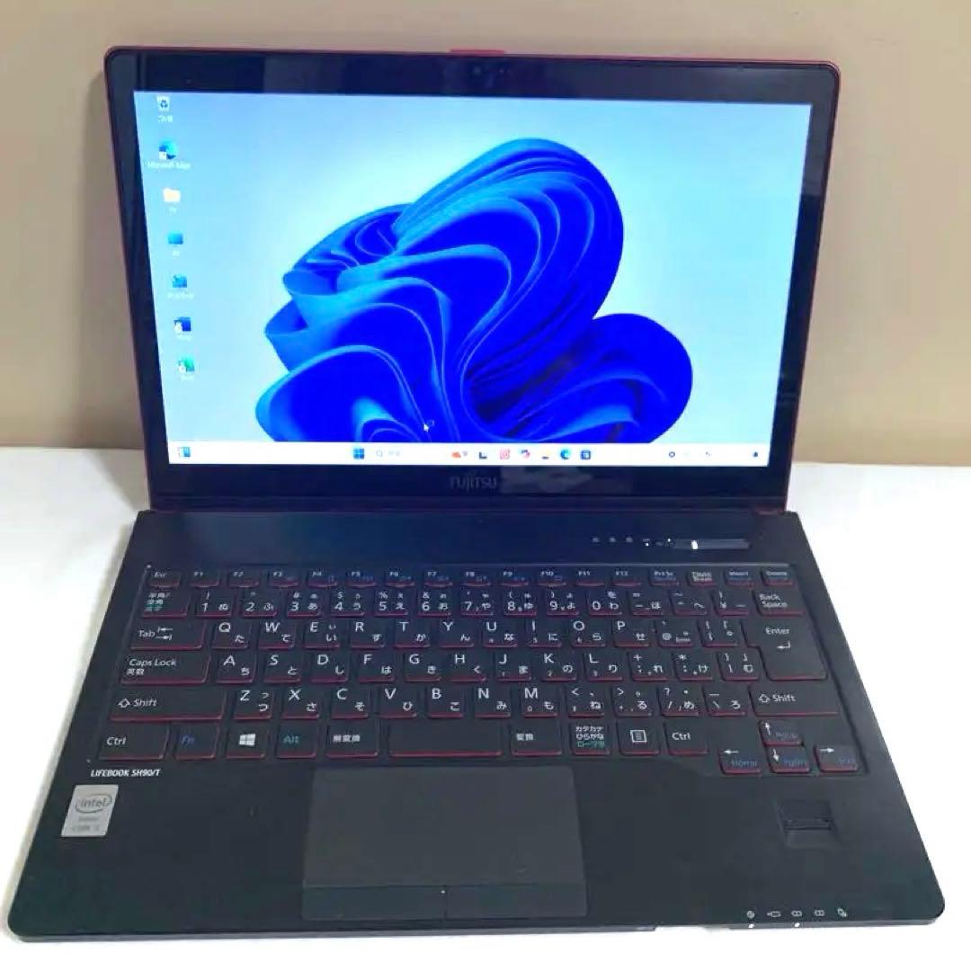 富士通タッチパネル付き i5/8GB 新品SSD 240GBoffice2024