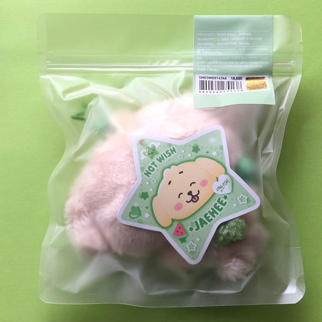 ジェヒ　ぬいぐるみNCT WISH WISH DOLL 未開封　デントリバー