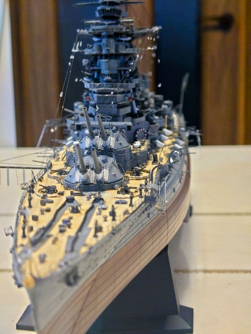 k*郎様 期間限定値下げ　精密模型　長門 開戦時（改） 1/350　ポントス長門