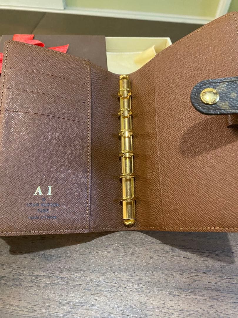 Louis Vuitton 手帳カバー モノグラム ブラウン