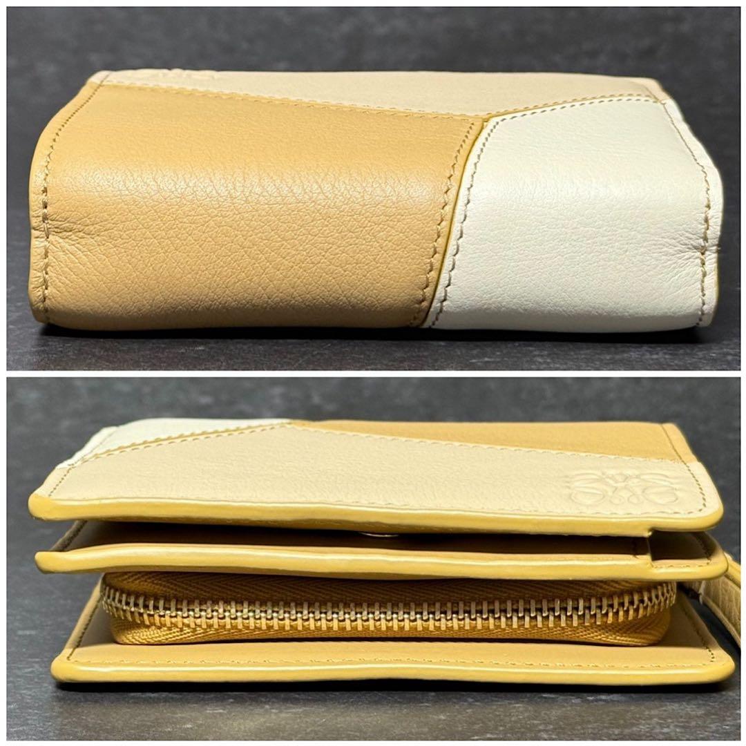 新品未使用 現行品 ロエベ パズル コンパクトウォレット 二つ折り財布 保存袋