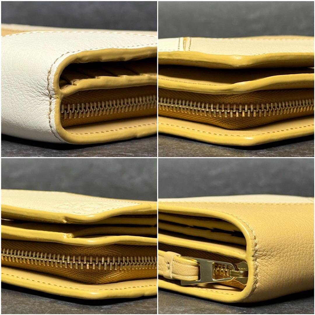 新品未使用 現行品 ロエベ パズル コンパクトウォレット 二つ折り財布 保存袋