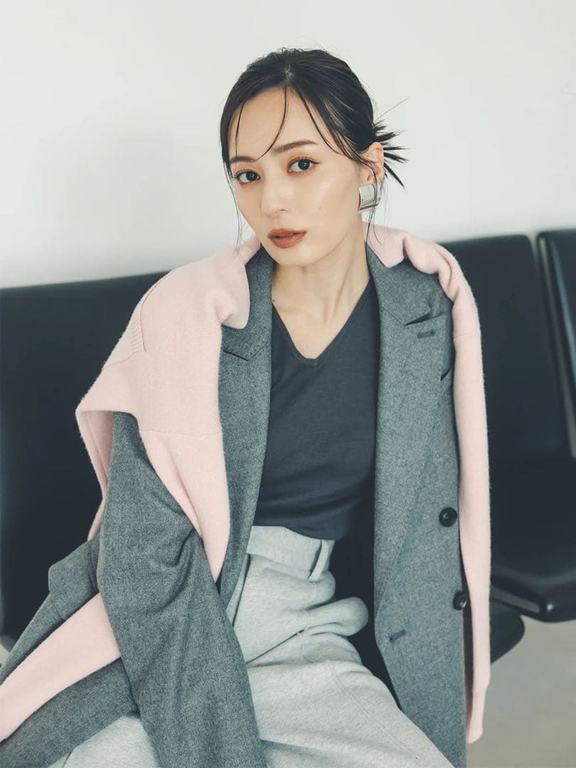 ステートメントウールオーバージャケット