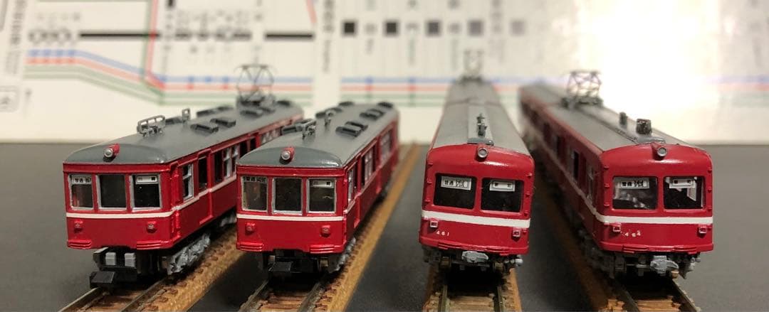 管理番号1613 Nゲージ 京急420形+460形 計6両セット GM製