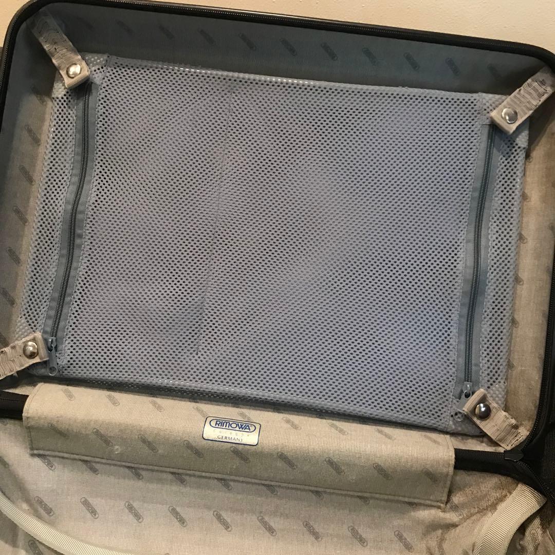 ジャンク RIMOWA 黒 スーツケース　32 L キャリーケース　2輪