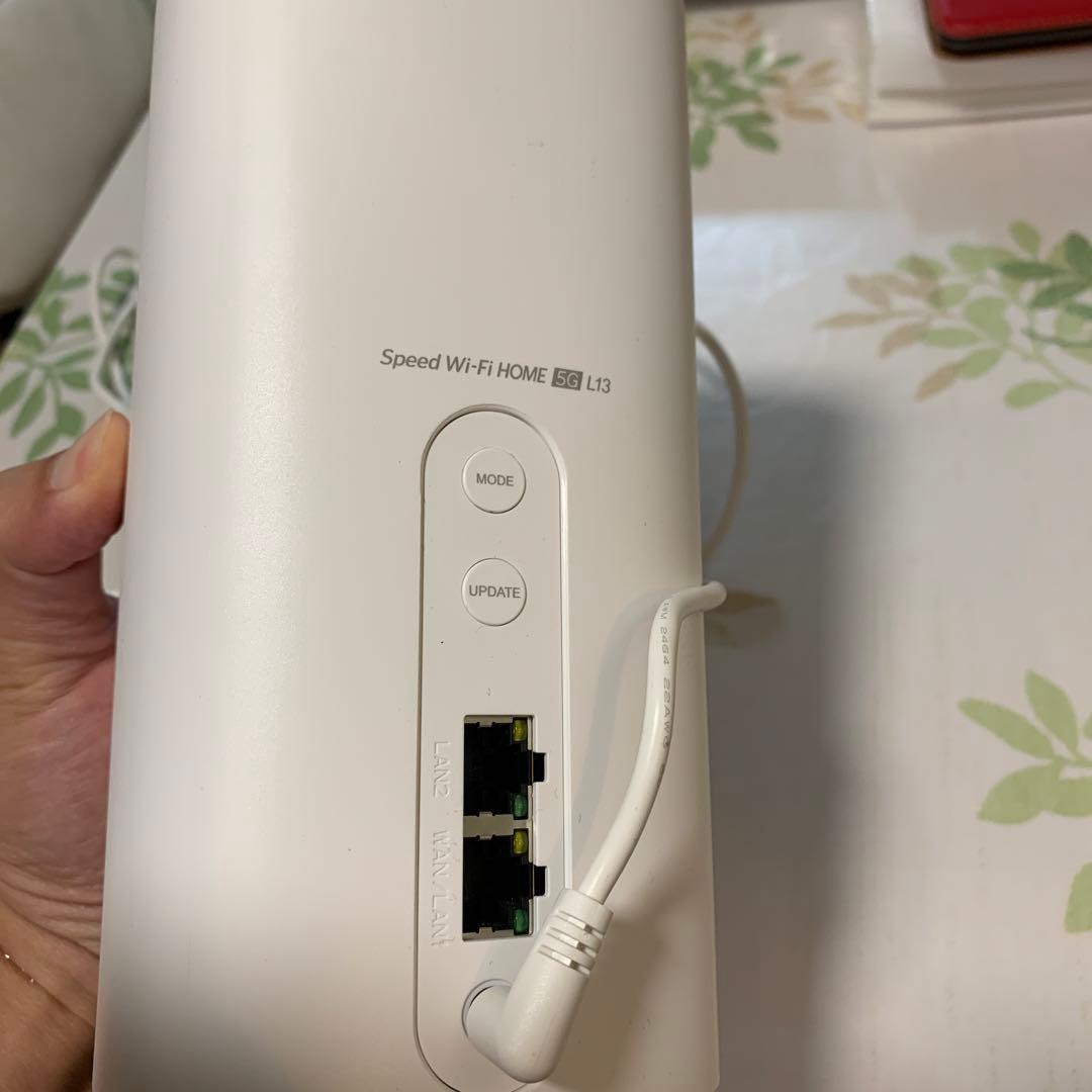 SpeedWi-Fi 5G L13 ZTR02 モバイルルータ