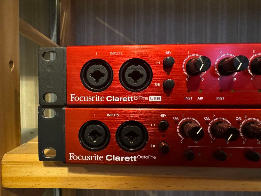 Focusrite Clarett 8Pre USB のみ