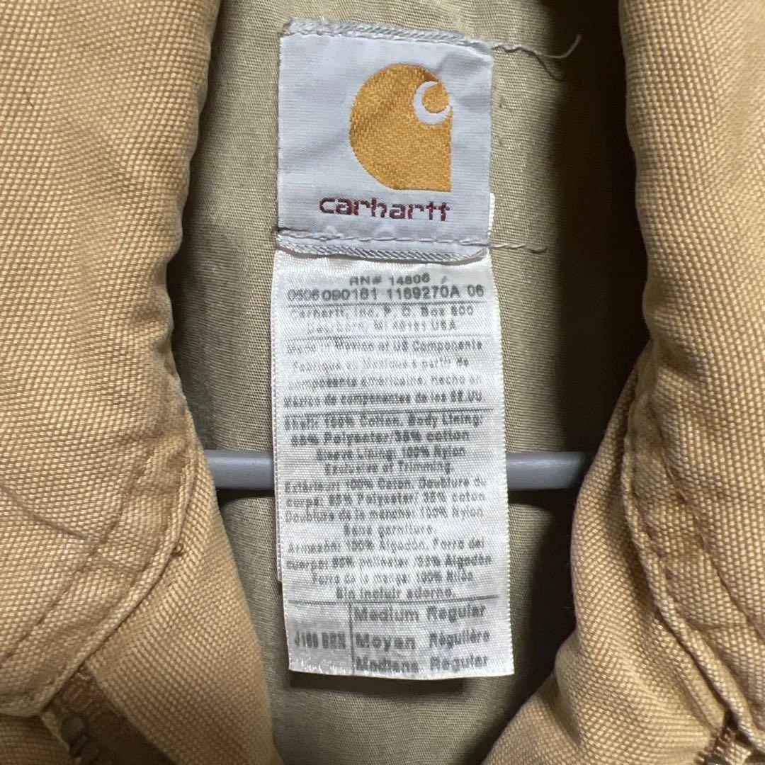 ヴィンテージ カーハートCarhartt ベージュ デトロイトジャケット　m M