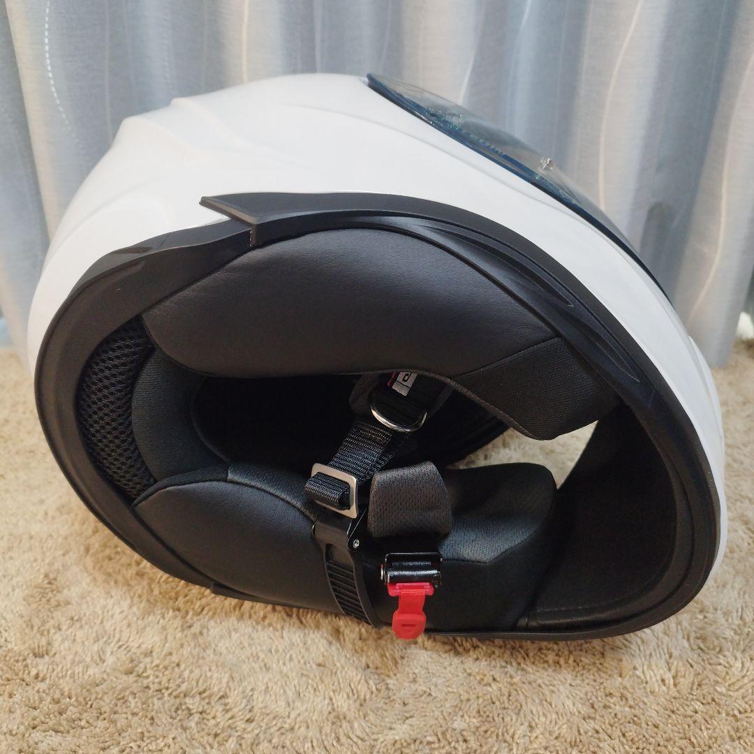 ほぼ新品 Sサイズ Kamui3パールホワイト フルフェイスヘルメット