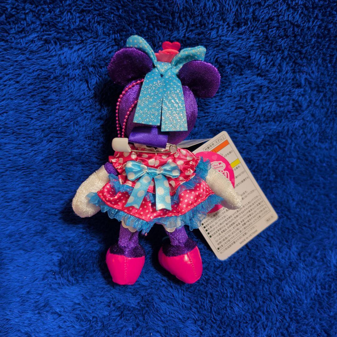 ミニー　ミッキー　プルート　ぬいぐるみ　ぬいぐるみバッジ　 パルパルーザ
