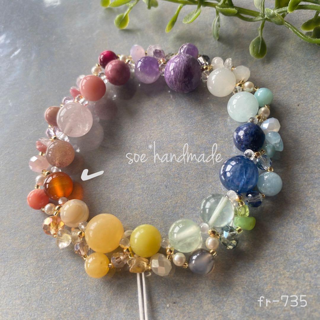 ⭐︎noa⭐︎ページ/フリルブレスレットオーダー