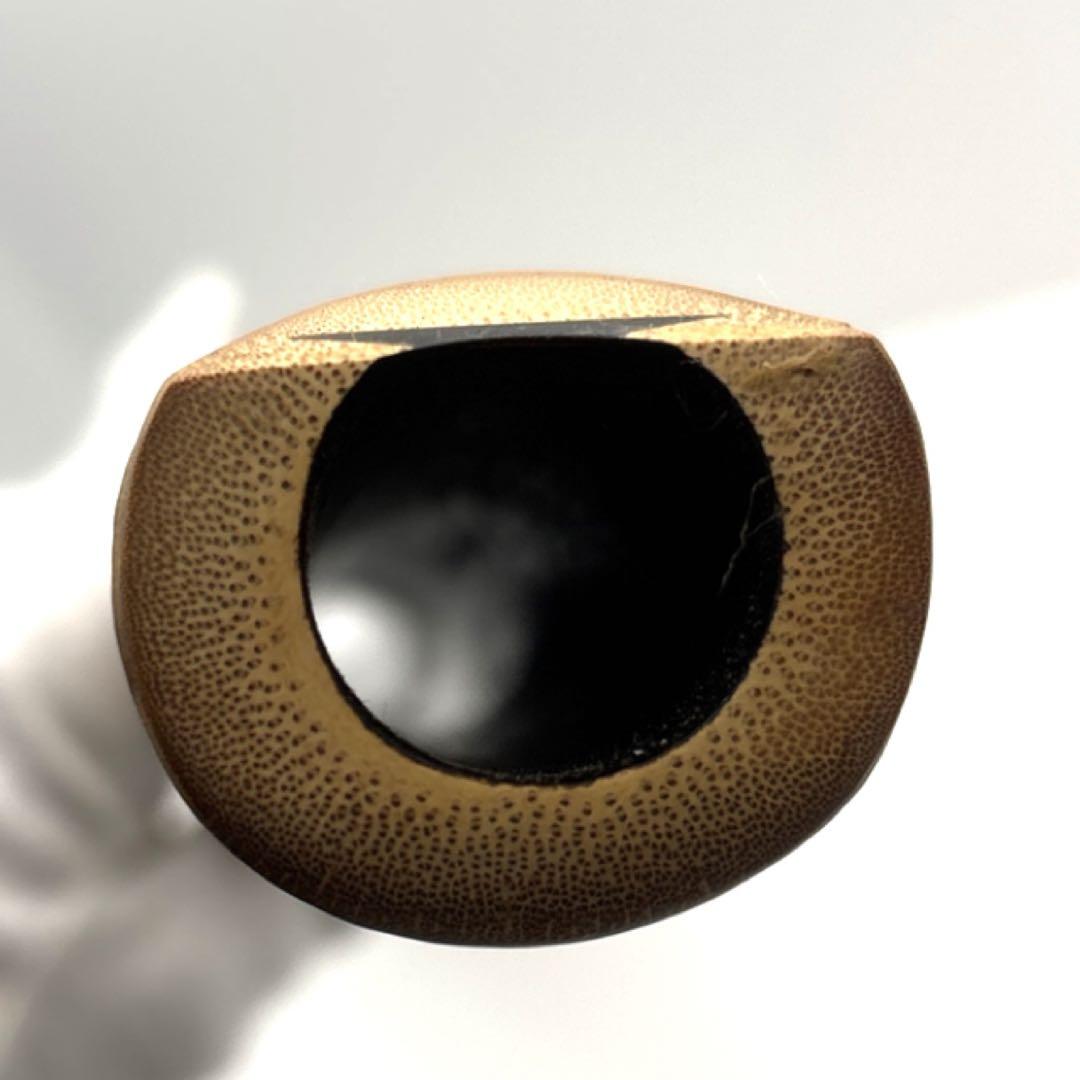 【美品】尺八　琴古流　バチ型　銘あり　竹治　1尺6寸　5孔　和楽器　唄口五号