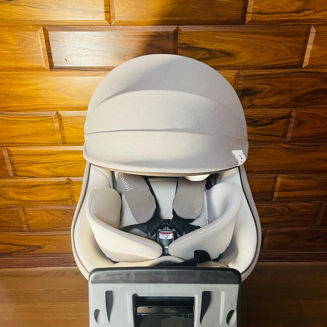 限定 クルムーヴ コンパクトISOFIX エッグショック tete a tete