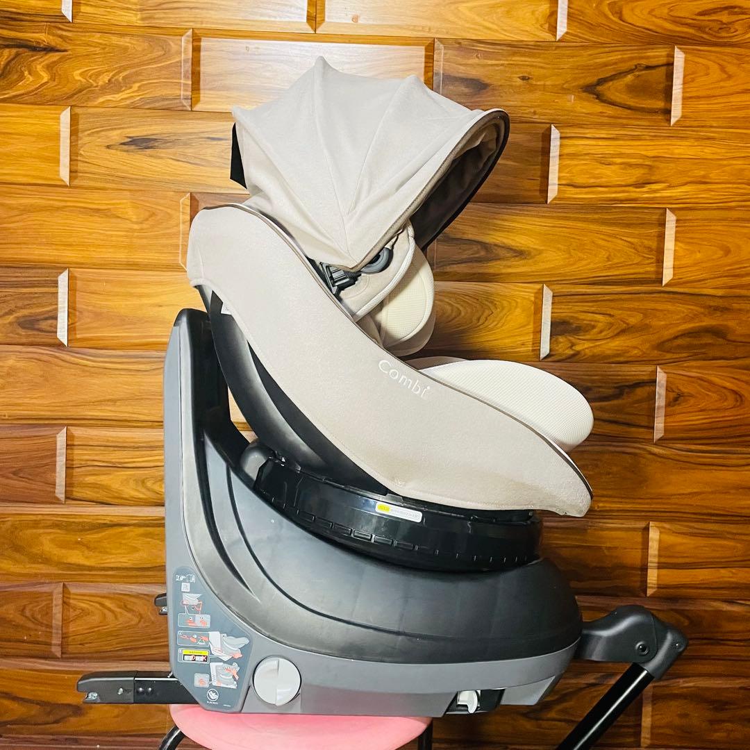 限定 クルムーヴ コンパクトISOFIX エッグショック tete a tete