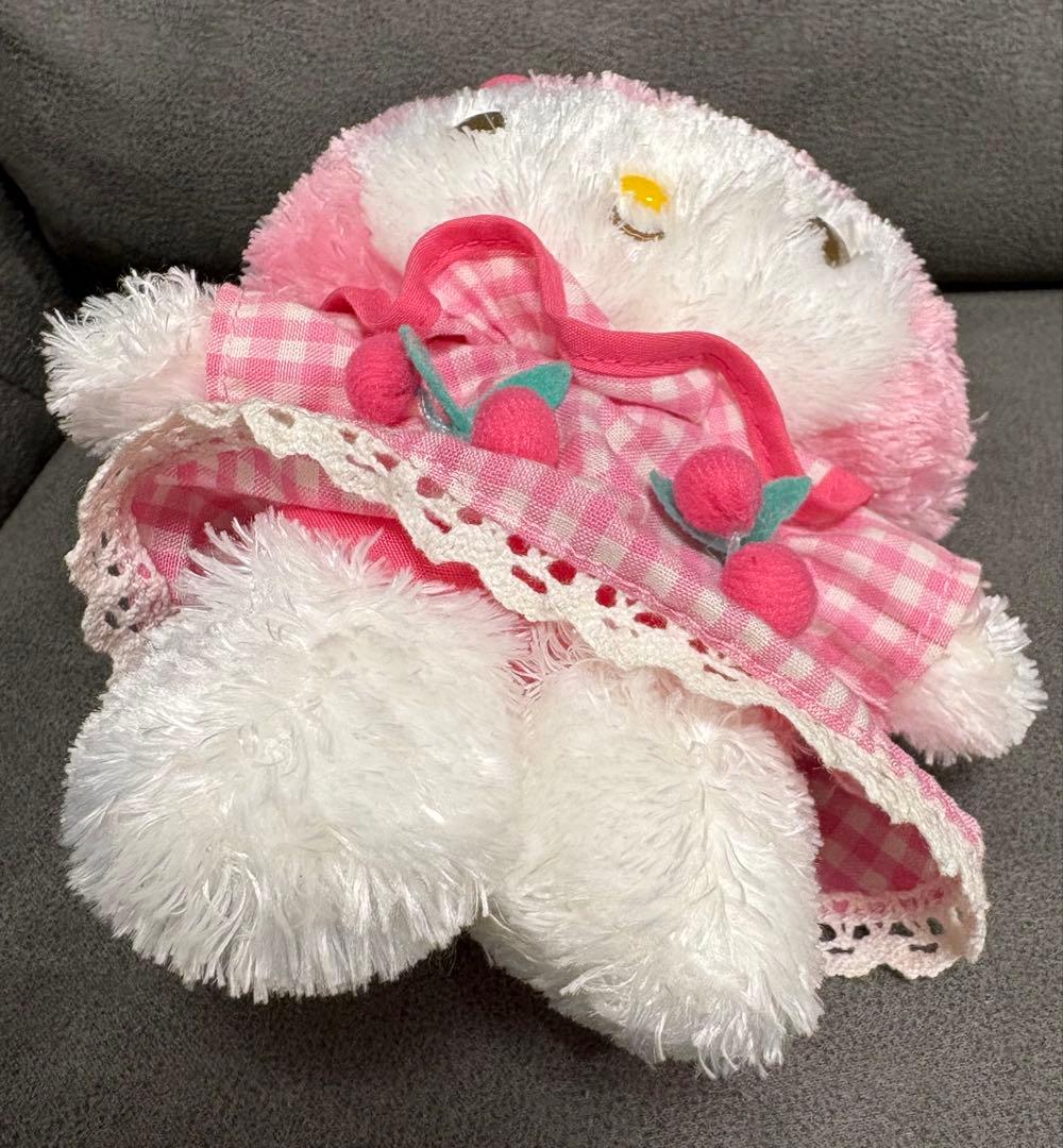 【美品】マイメロディー ぬいぐるみ 2009 クタクタドール　さくらんぼモチーフ