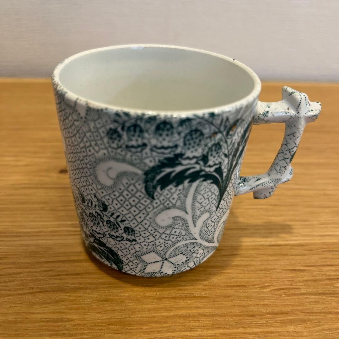 フランスアンティーク クレイユモントローすずらんmuget