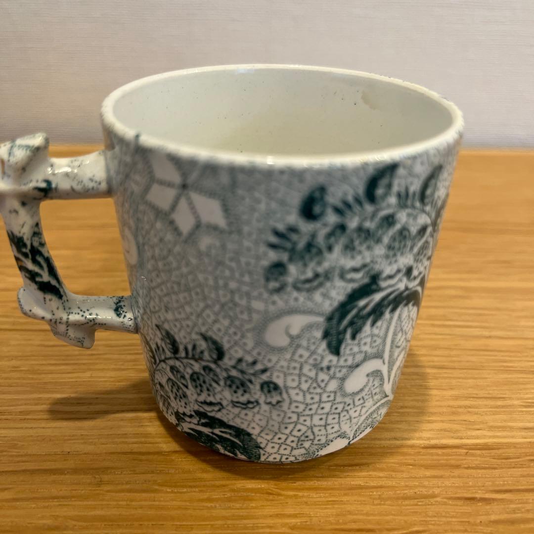 フランスアンティーク クレイユモントローすずらんmuget