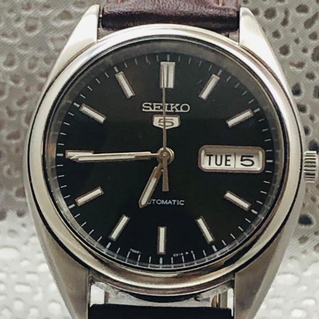 【美品】seiko5 SNXS79 SEIKO 風防傷なし