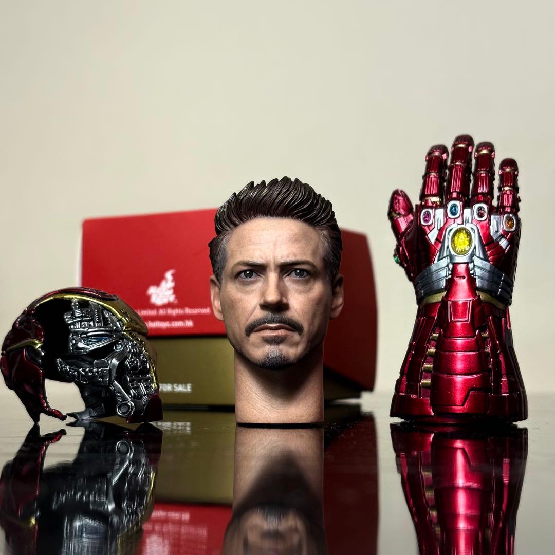 ホットトイズ　トニー•スターク　ヴァリアントヘッド　※おまけ付き