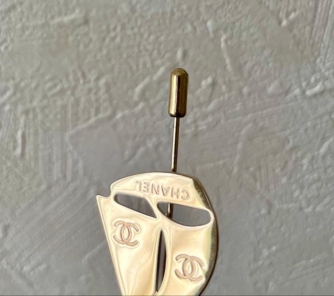シャネル CHANEL ブローチ ピン ヨット ココマーク ゴールド