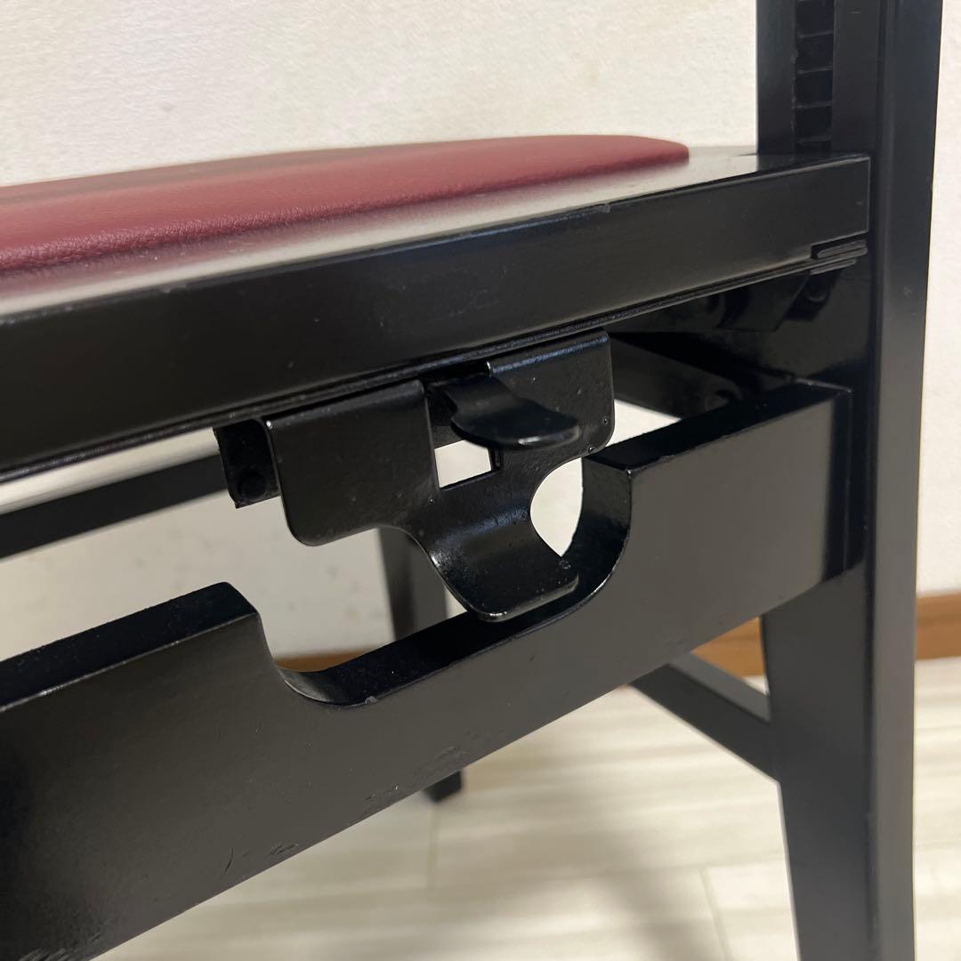 【中古リニューアル】背付ピアノ椅子(全国送料込み)トムソン椅子