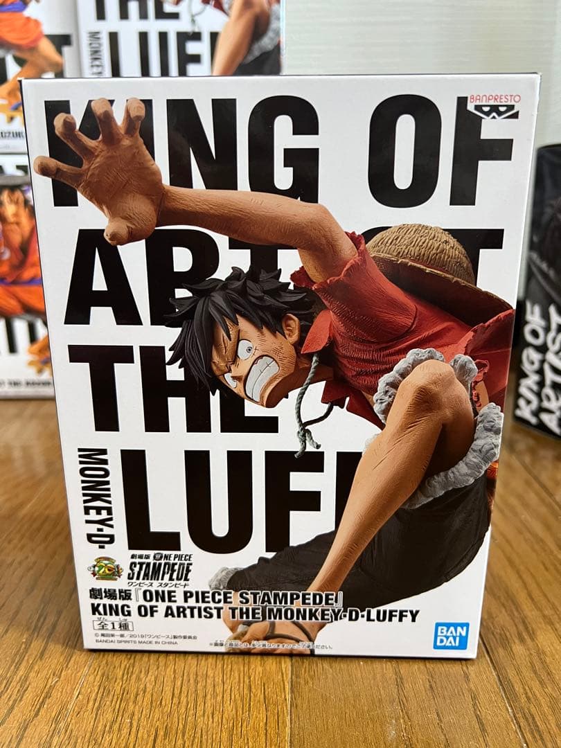 12個 ワンピース KING OF ARTIST ルフィ 光月おでん フィギュア