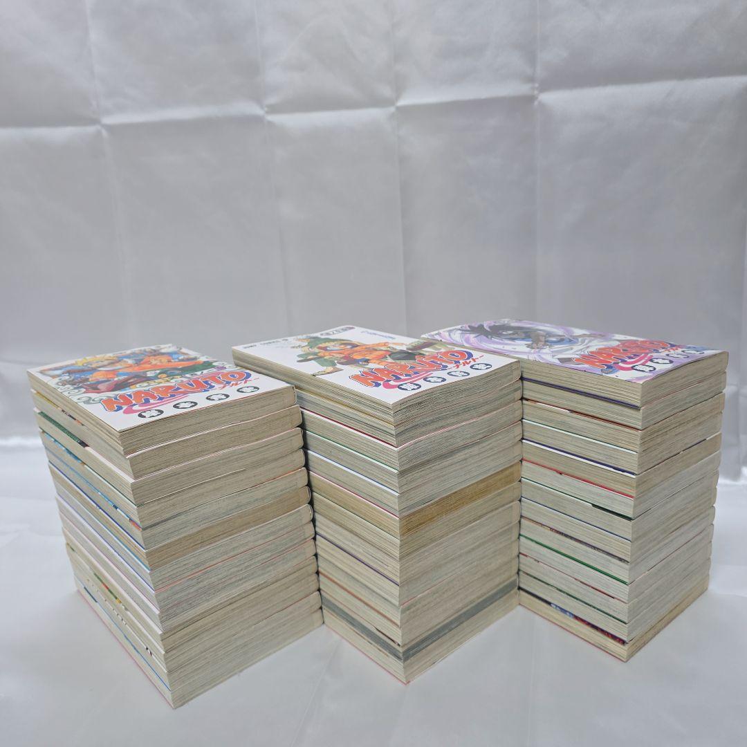 NARUTO 全72巻[完]+関連本12冊セット全巻簡易クリーニング済み/N01