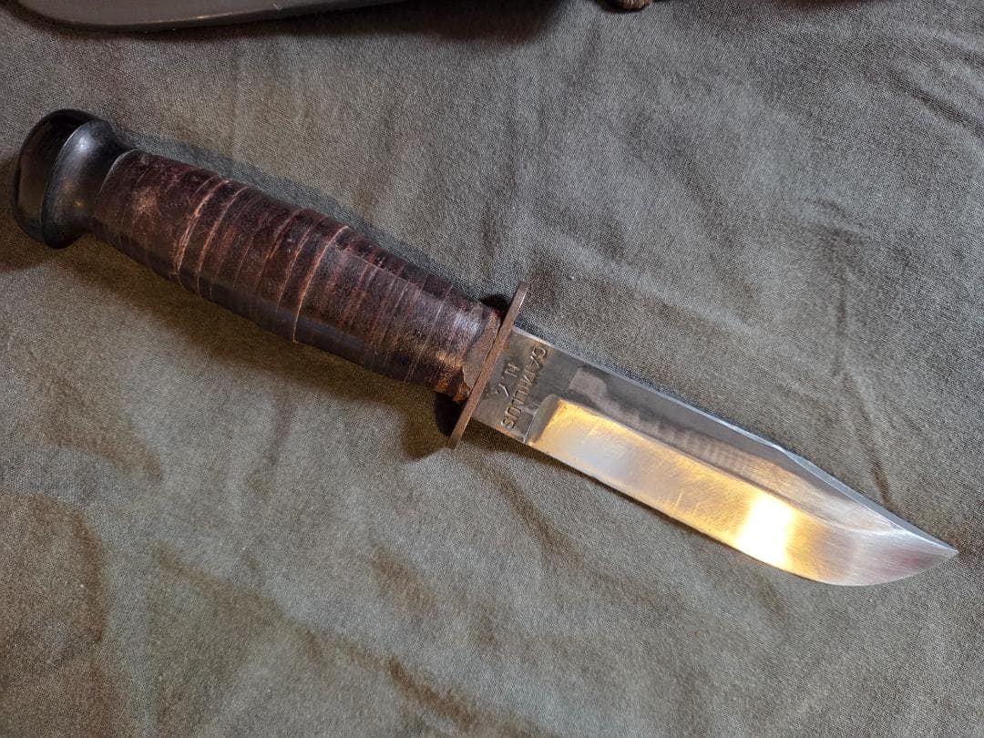 カミラス　USN Mark 1ナイフ　ベトナム戦争　アウトドア　　米軍放出品