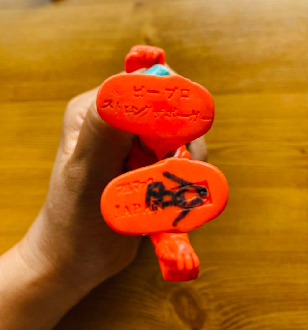 当時物　昭和レトロ　激レア　ブルマァクストロングザボーガー　ソフビ