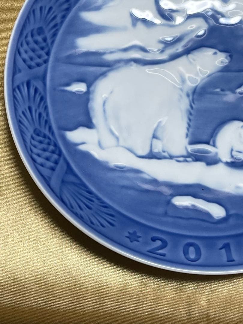 【超稀少品 新品未使用】ロイヤルコペンハーゲンイヤープレート2010