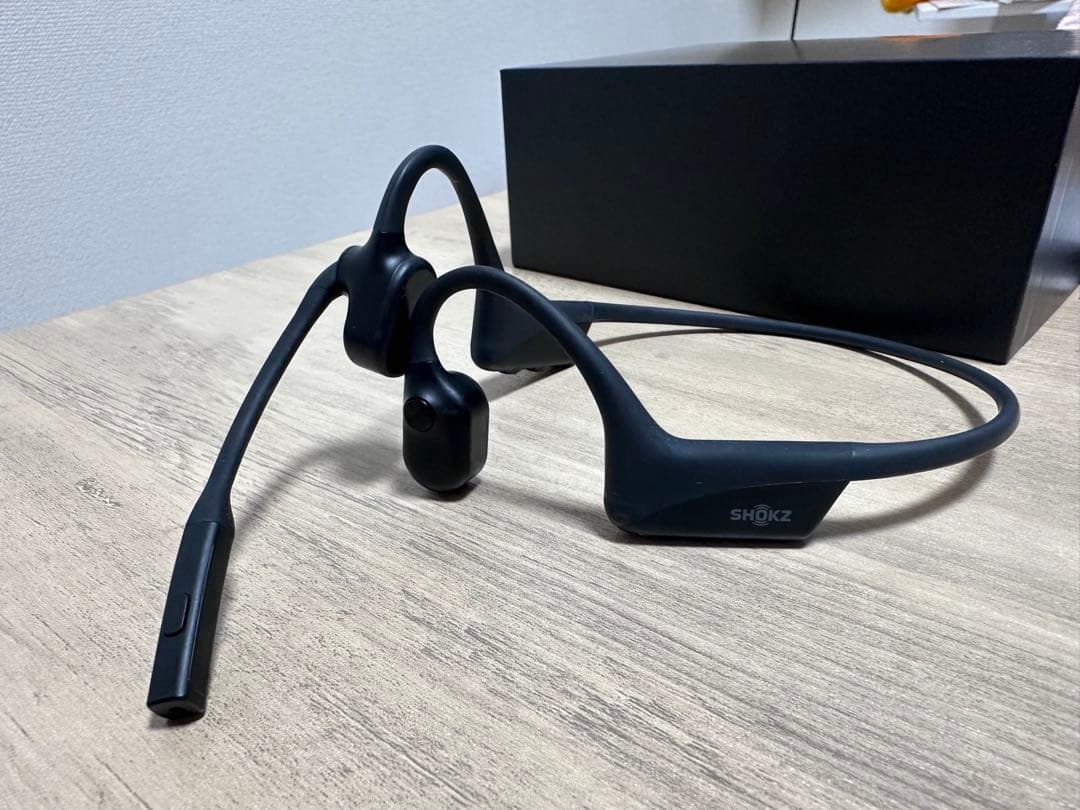 SHOKZ OPENCOMM 2 骨伝導ヘッドセット ブラック