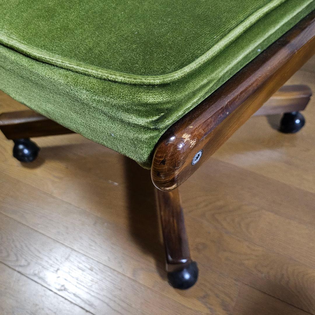 カリモク コロニアルチェア karimoku デスクチェア イス　キャスター