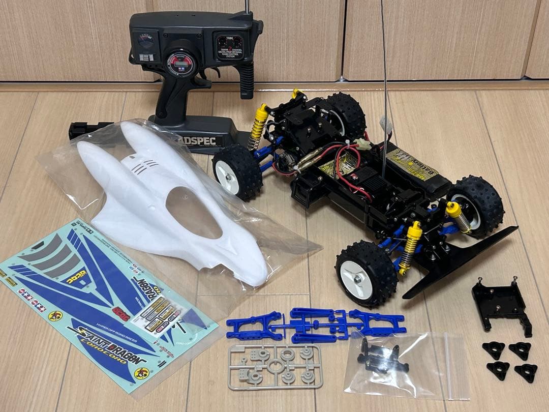 タミヤ スコーチャー & セイントドラゴン ボディ アドスペック ダイナテック