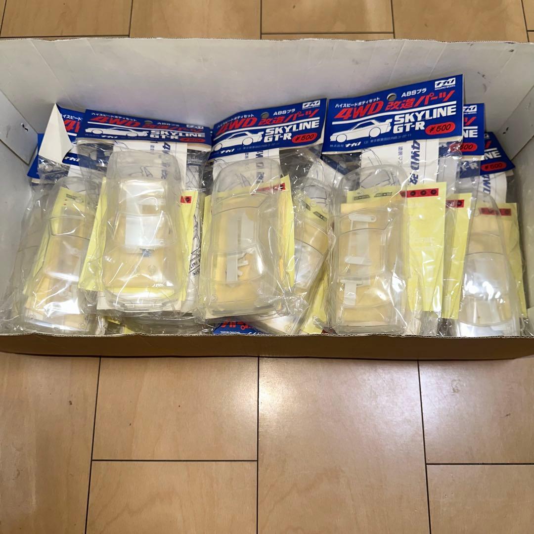 [G12145]ナガノスカイライン　GT-R R32 ABS プラ　ミニ四駆