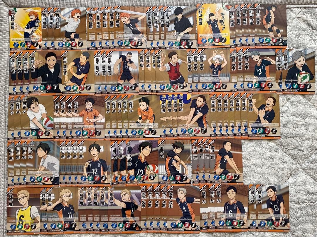 ハイキュー バボカ　まとめ売り　約400枚弱