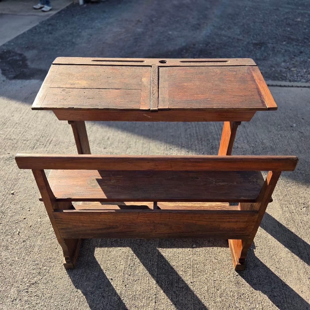 リペア 未使用 ヨーロッパ製 アンティーク デスク チェア 【送料込み】