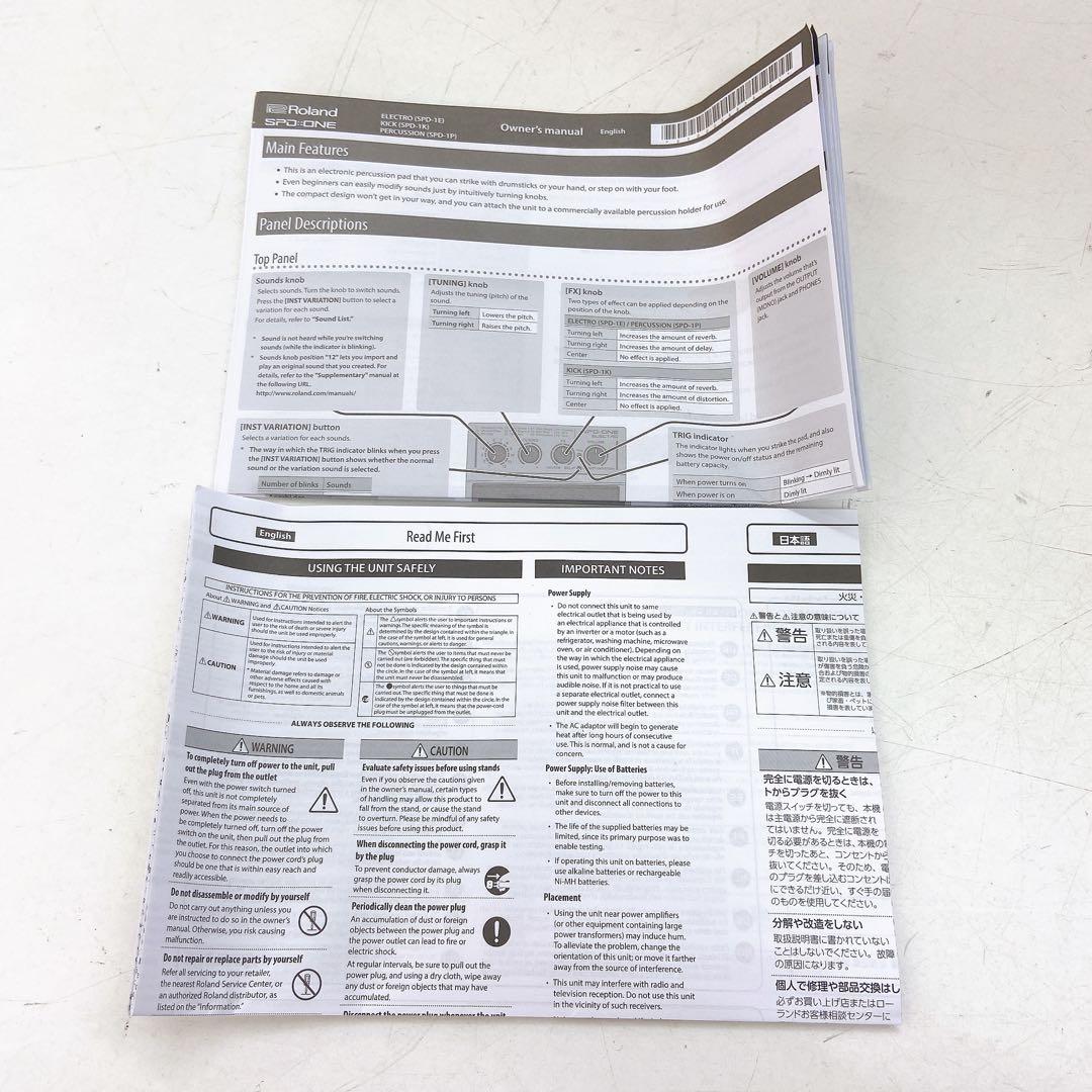 6B3 美品 Roland SPD::ONE PERCUSSION ホルダー