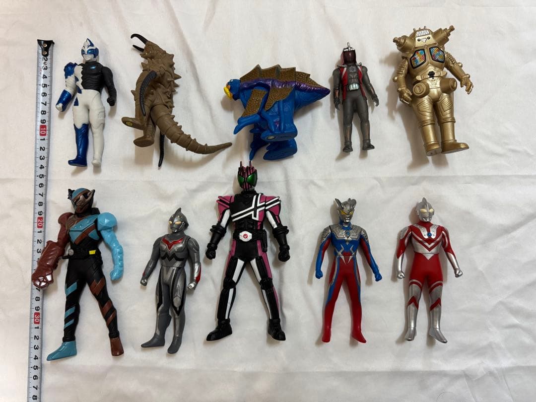 特撮ソフビフィギュア大量まとめ売り　ウルトラマン　ウルトラ怪獣　仮面ライダー