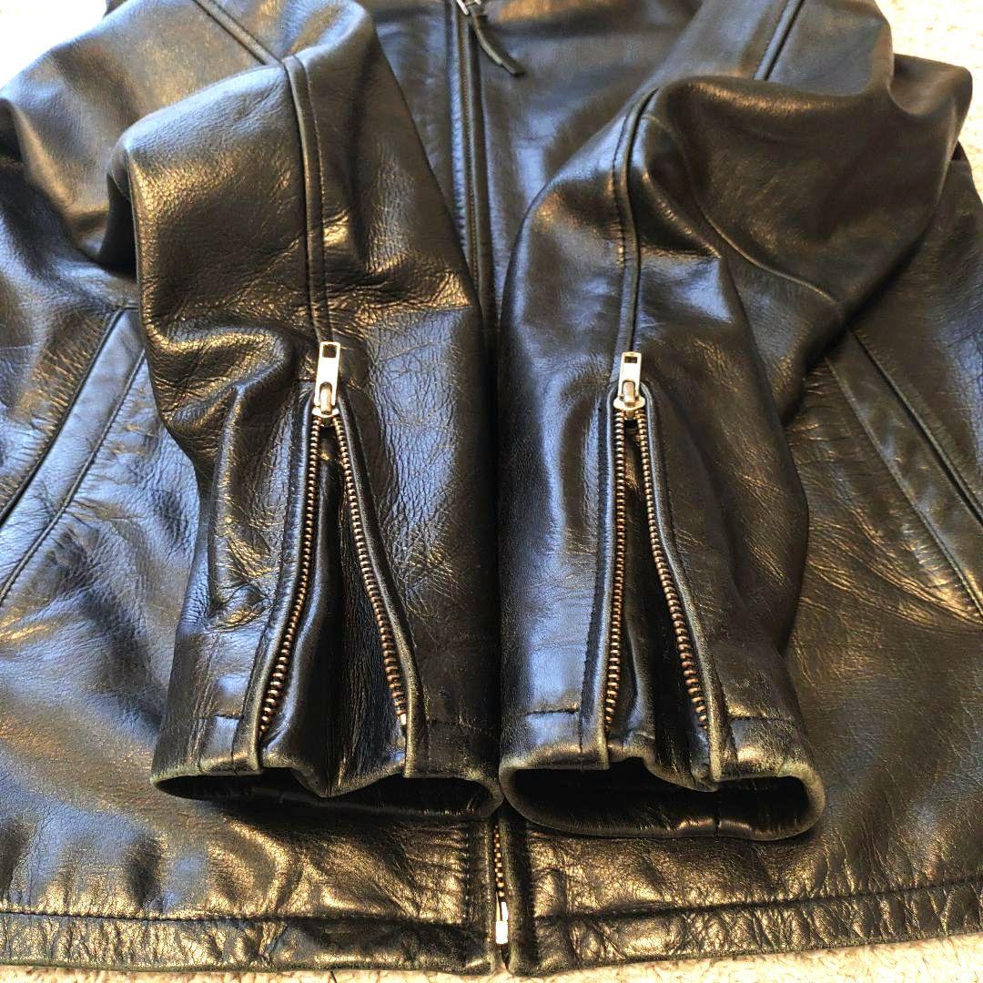 牛革 シングルライダース