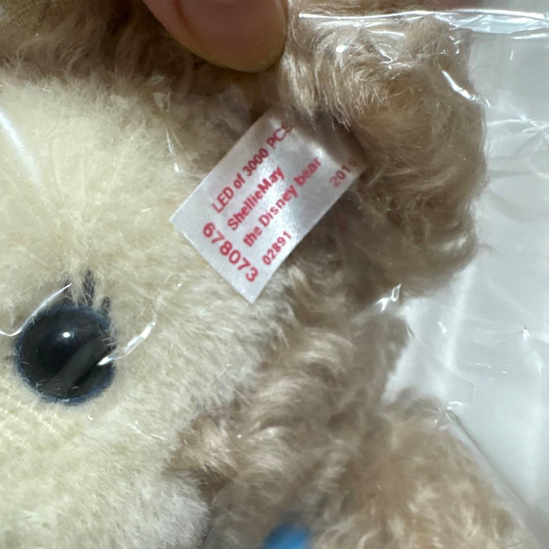 2点　シュタイフ　ダッフィー　シェリーメイ ぬいぐるみ　ディズニー　クリスマス